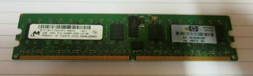 Micron MT18HTF25672PZ-80EH1 499276-061 2GB 1Rx4 PC2-6400 DDR2 ECC 240P CL5 RAM