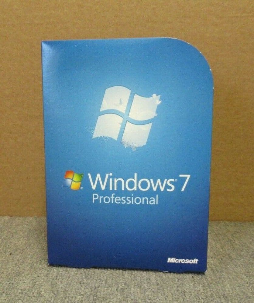 Microsoft Window 7 Professional Full Version UK 32/62 Bit DVD Operating