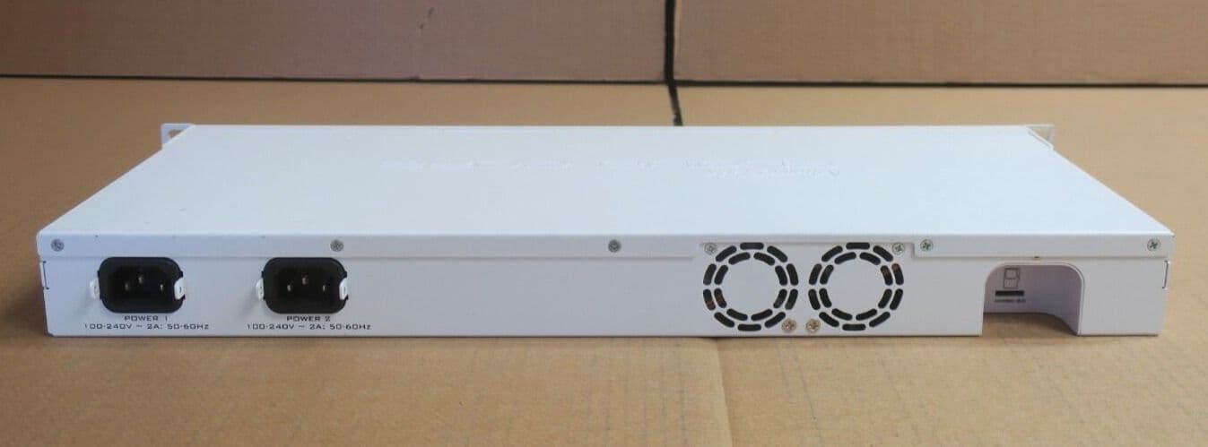 MikroTik Cloud Core Router 8x 1GbE 1x 1G SFP 1x 10G SFP CCR1009-8G-1S-1S