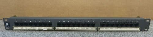Mod-Tap 214-850 24 Port Cat5e Ethernet RJ45 Patch Panel 1U 19"