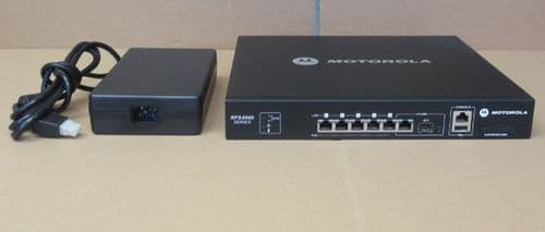 Motorola RFS4000 RFS-4010 5x 1GbE RJ45 PoE + 1x 1GbE SFP Combo Port RF Switch