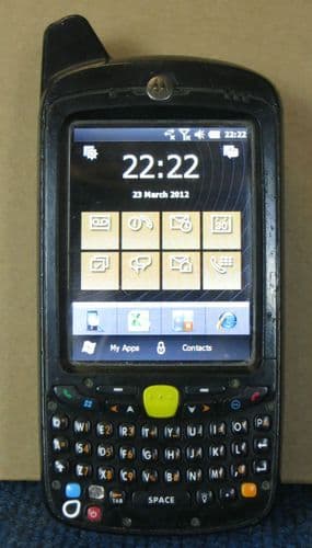 Motorola Symbol MC659B-PD0BAA00100 PDA Barcode Scanner Terminal missing button