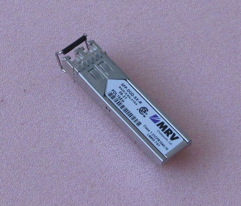 MRV SFPDGDSXR SFP Gigabit 1000BASESX 850nm MMF Transceiver Module