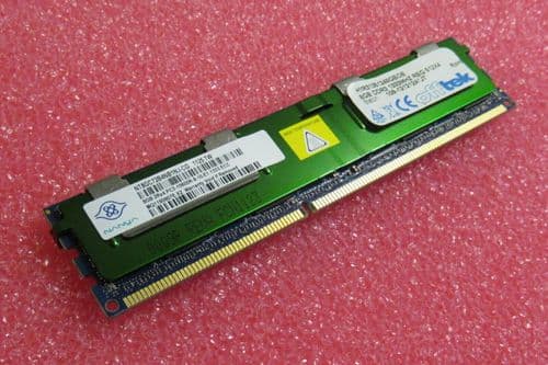 Nanya 8GB 2Rx4 DDR3 PC3-10600R 1333Mhz Server Memory RAM NT8GC72B4NB1NJ-CG