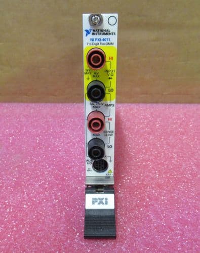 National Instruments PXI-4071 PXI Digital Multimeter