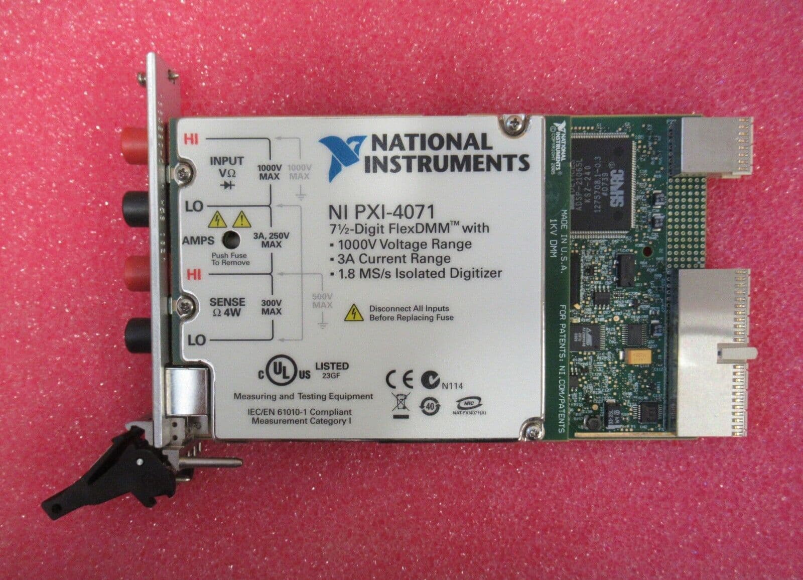 National Instruments PXI-4071 PXI Digital Multimeter