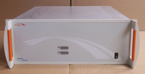 ND SatCom SkyWAN IDU 5000 Satellite Modem W/ 1x UIM 2x SIC DEMOD 2x MOD Modules