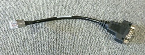 NetApp 112-00054 X881-R6 External Console Serial Cable Adapter RJ45 To DB9