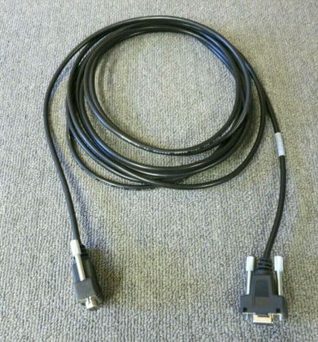 NetApp 112-00111 External 5M Null Long Serial Cable DB9 To DB9 Black
