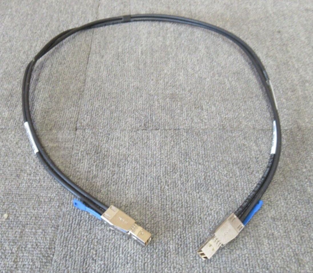 NetApp 112-00436 SFF-8644 To SFF-8644 1M External Mini-SAS HD Cable