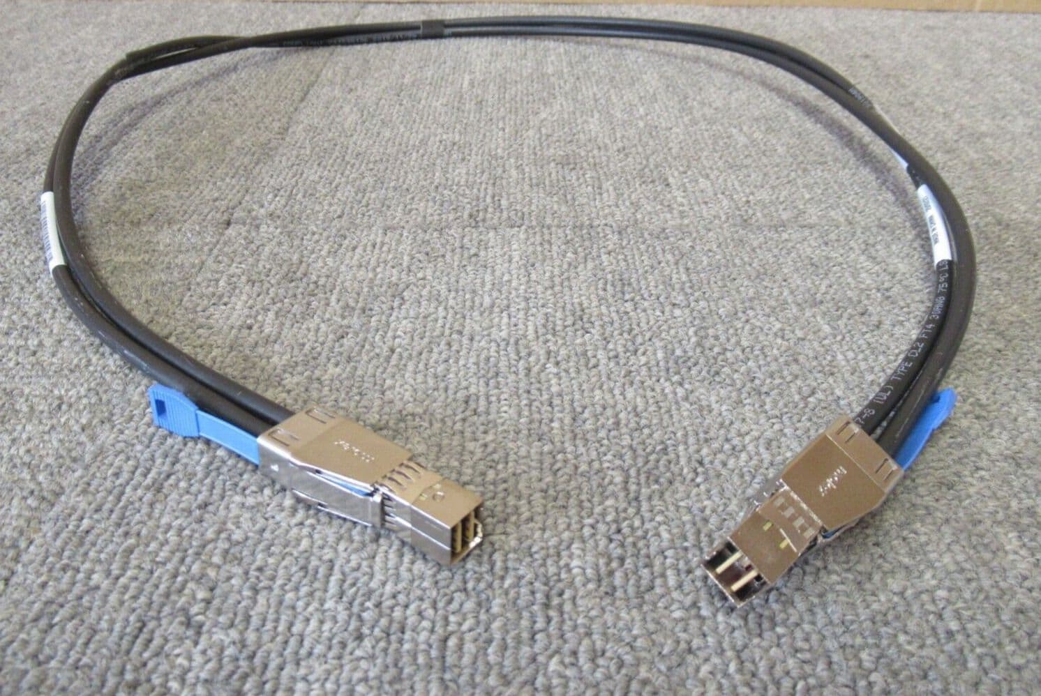 NetApp 112-00436 SFF-8644 To SFF-8644 1M External Mini-SAS HD Cable