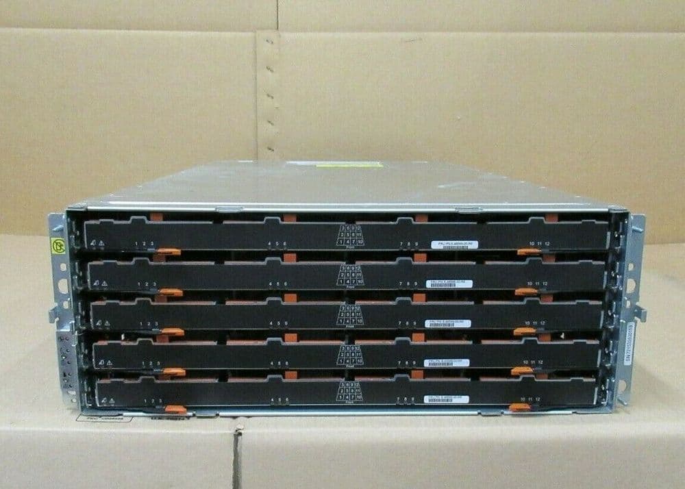 Netapp DE6600 Storage Enclosure 60x 3 5" HDD Bay 2x ESM E-X30030A-R6 ...