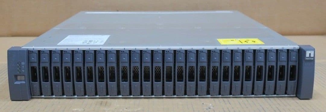 NetApp DS2246 Disk Shelf with 21x 600GB SAS X422A-R5 Hard Drives 2x ...