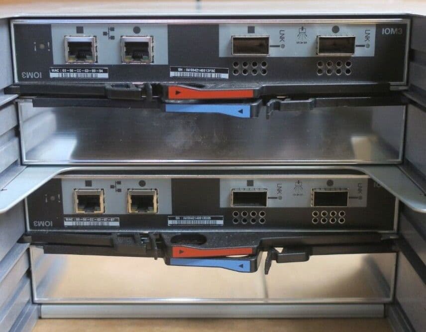 NetApp DS4243 24-Bay Disk Shelf 18x 600GB 15K SAS HDD 2x IOM3 ...