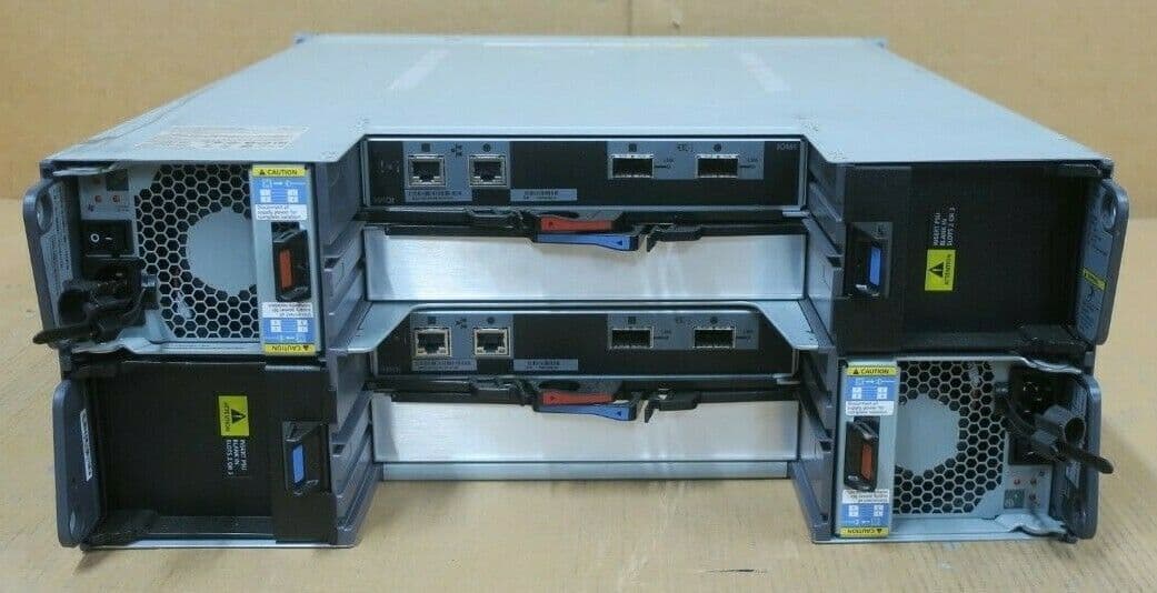 NetApp DS4246 15x 400GB X575A-R6 SAS SSD 2x IOM6 4U Expansion Shelf 430 ...