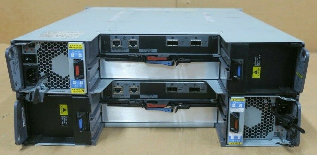 NetApp DS4246 24 x 4TB X477A-R6 SAS HDD 2x IOM6 4U Expansion Shelf 430 ...