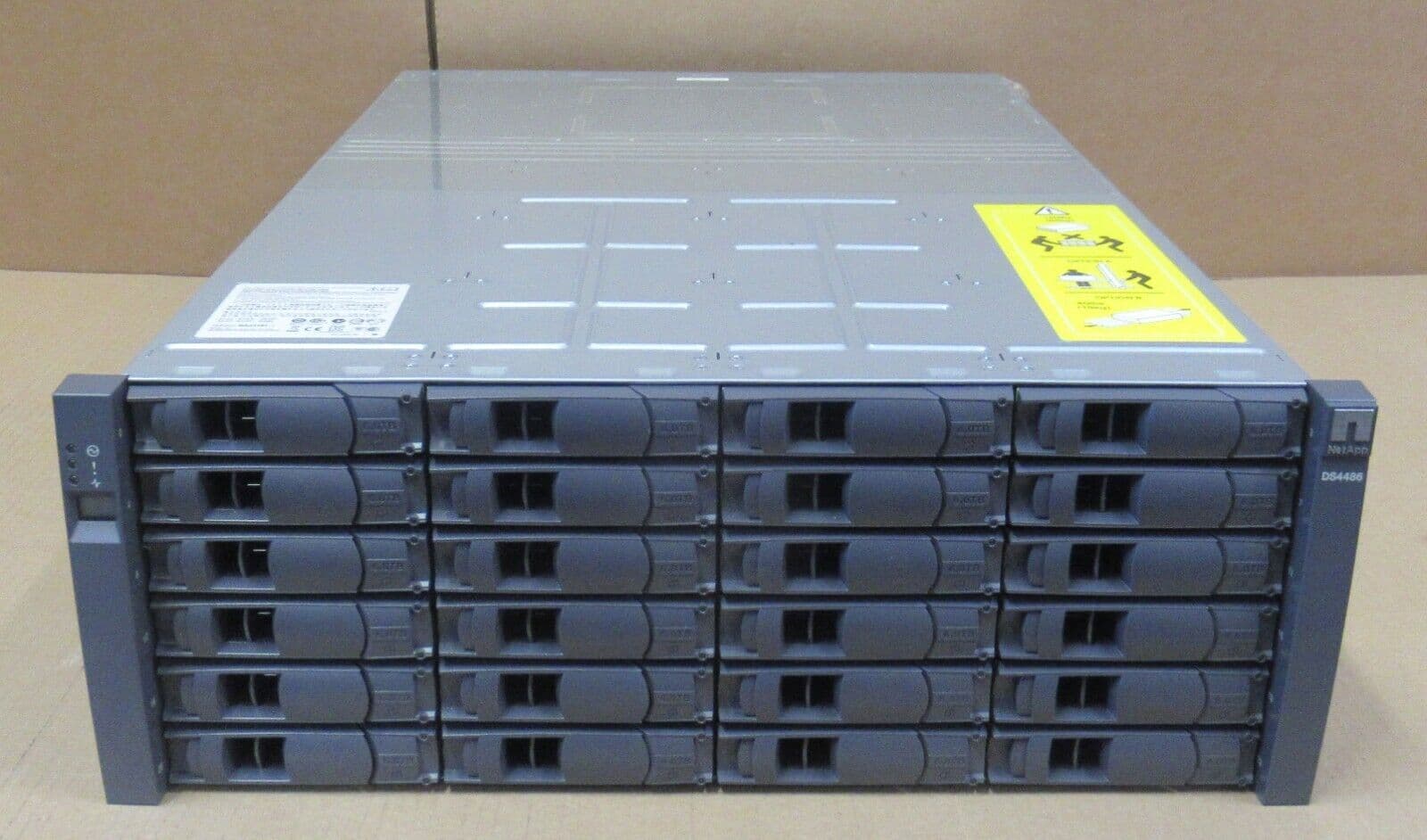 NetApp DS4486 288TB 24 x 12TB 2x IOM6 4x 750W PSU 4U Expansion Shelf
