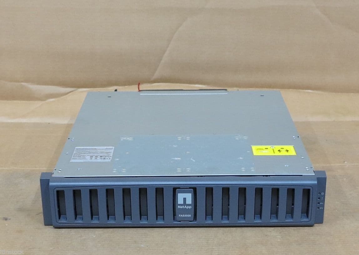 NetApp FAS2020 Filer iSCSI Storage Array Shelf 2 x controllers 111-00237