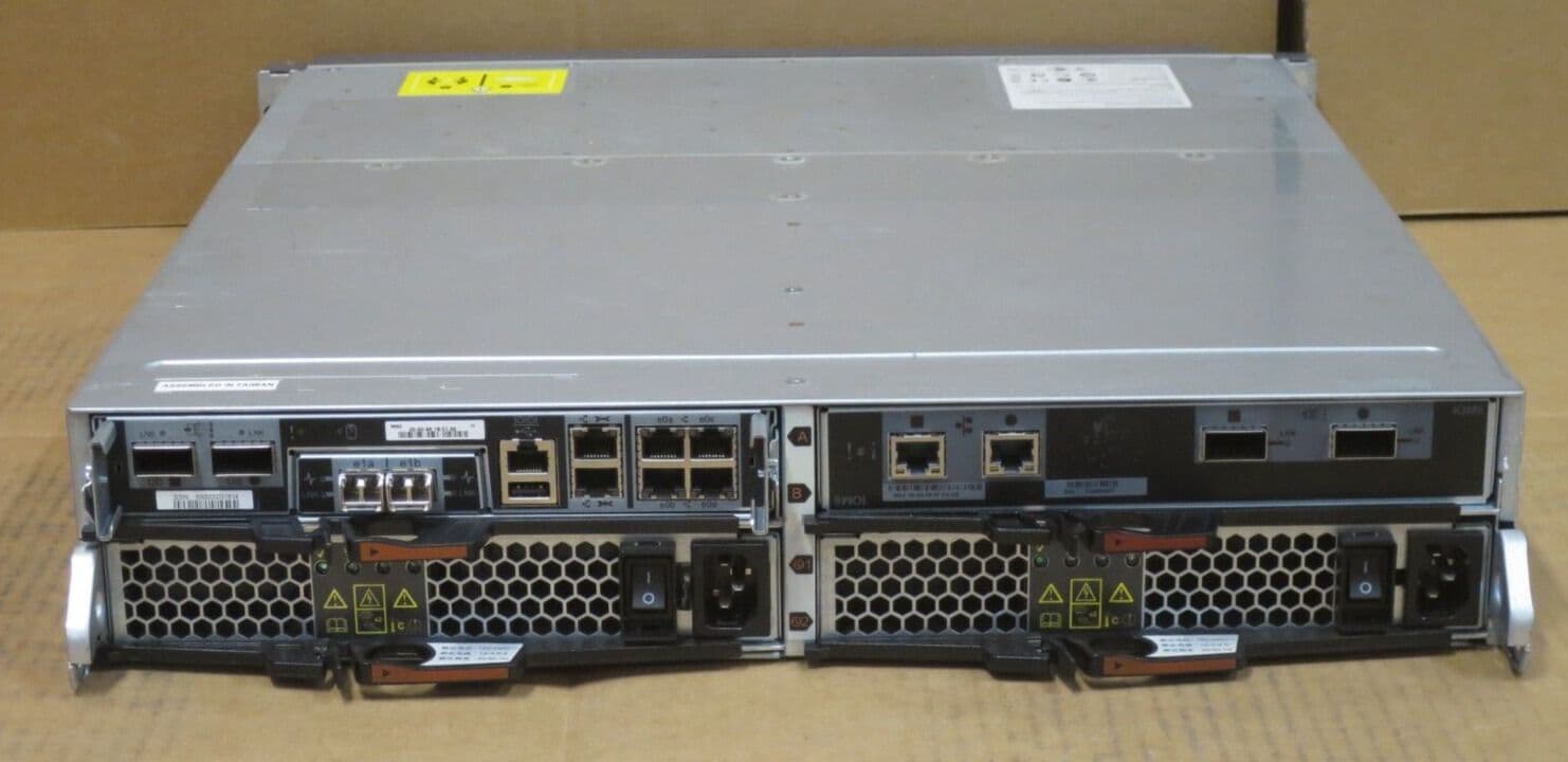 NetApp FAS2240-2 NAJ-1001 Disk Array 23x 600GB 10K HDD X425A-R6 1x CTRL ...