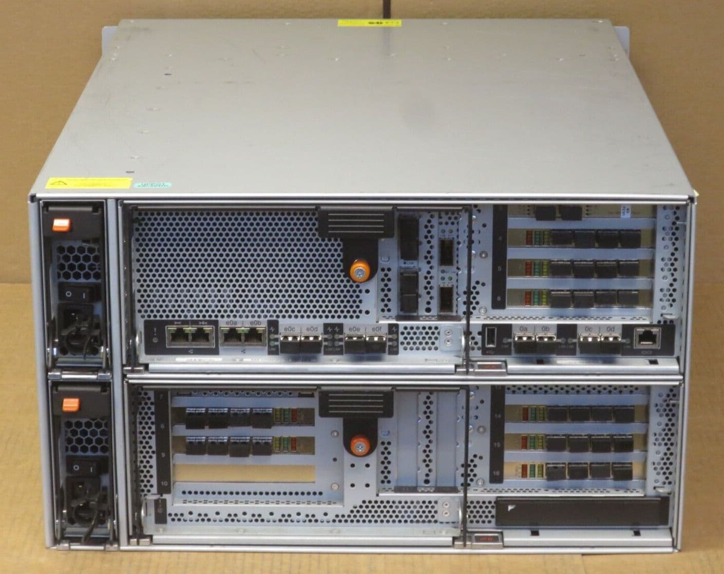 NetApp FAS6240 Filer Head Single Controller 1TB Flash 8x Quad SFP ...