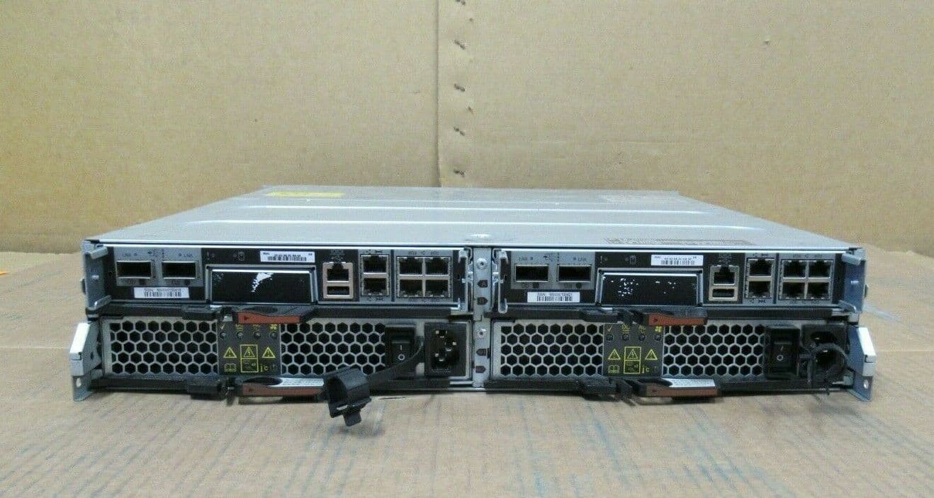 NetApp NAF 1201 2 x Controllers 2 x PSU Rackmount Network HDD SAS ...