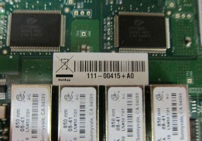 Netapp X2054B-R6 HBA FC Fibre channel 4-port PCIe 4Gb 111-00415 Host ...