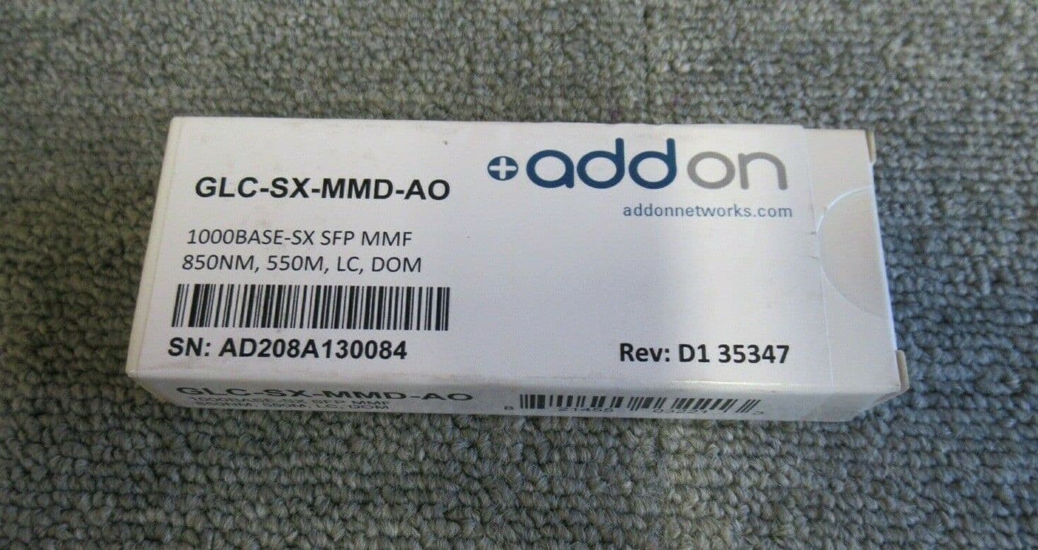 Modulo ricetrasmettitore Gigabit Ethernet Cisco GLC-SX-MMD 10 Modulo ricetrasmettitore Gigabit Ethernet Cisco GLC-SX-MMD 10