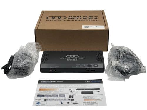 New Amulet Hotkey DXZ4 Zero Client 4-Display 1 Tera2140 1GBE CA-DXZ4-0001