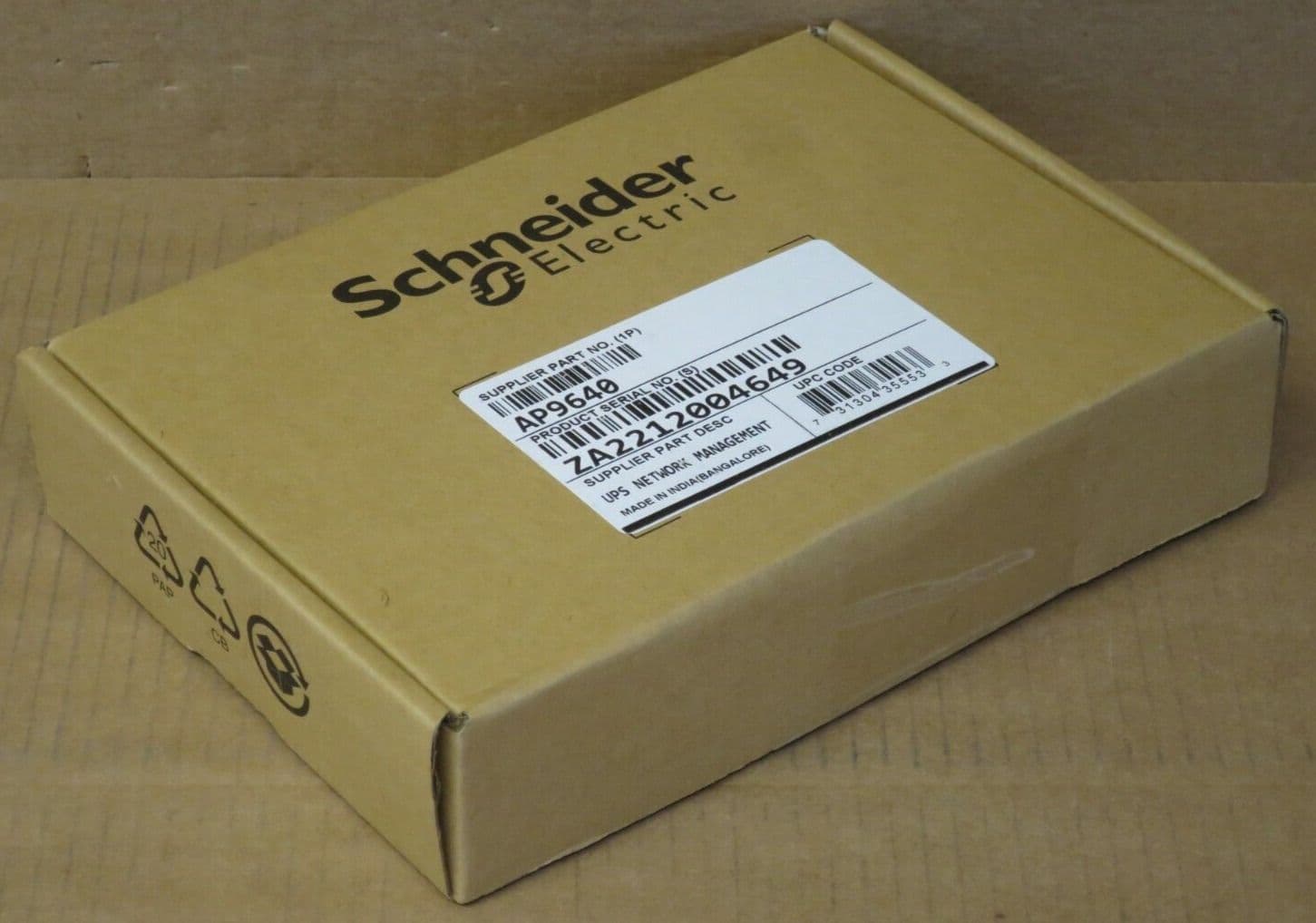 NEW APC AP9640 UPS Network Management Card 3 With PowerChute Network ...