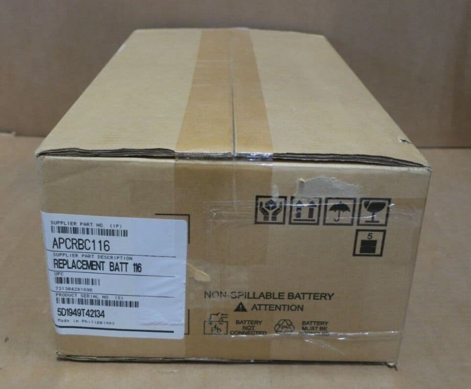 NEW APC RBC116 Replacement SMX1000 / SMX750 48V UPS Battery Cartridge ...