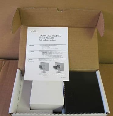 New Axel AX3000/M80F Ultra Thin Client Terminal Range Printer and Peripheral