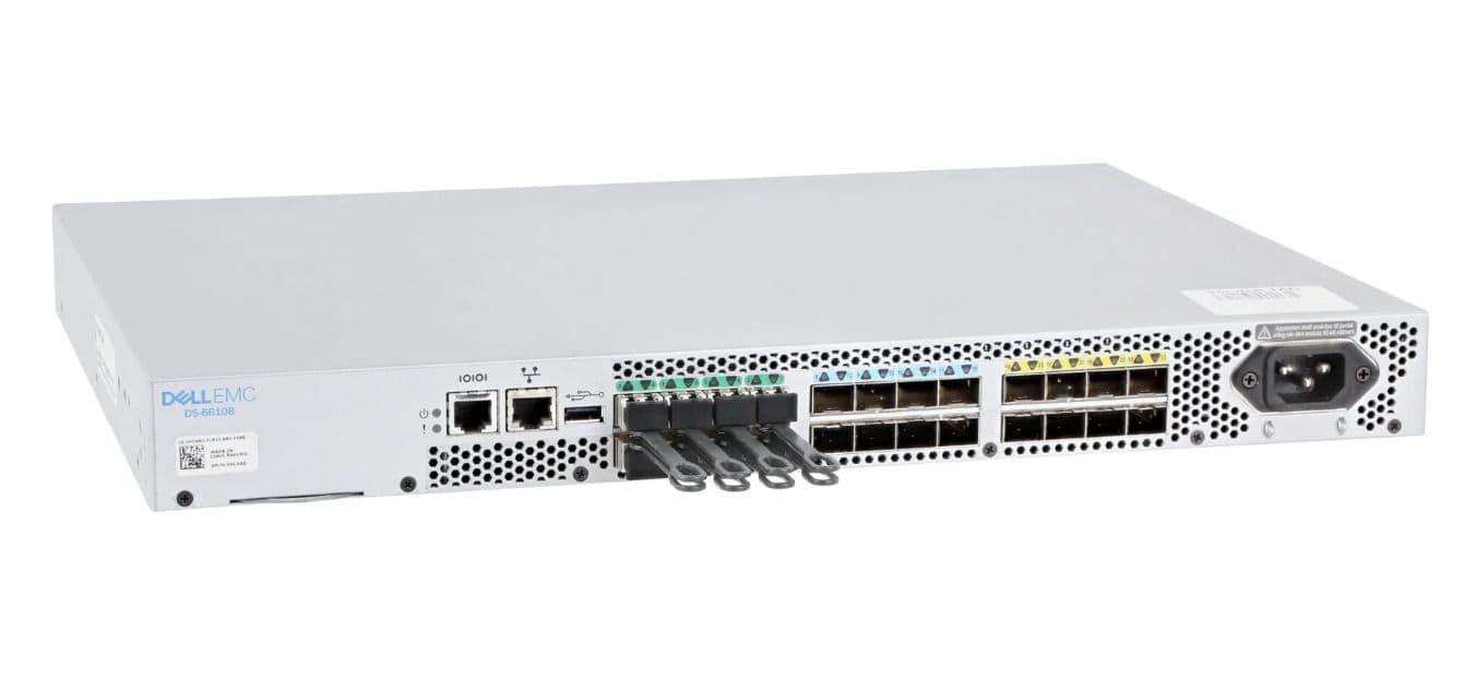 Dell G610 Computer NEW Brocade G610 Dell DS-6610B 24-Port 8-Active 32Gb FC DS-6610R-B-L ...
