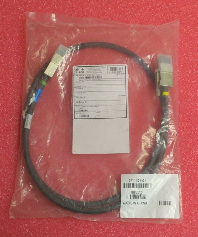 NEW Cisco 37112101 Stack Power Cable 150CM CABSPWR150CM For 3750X 3850