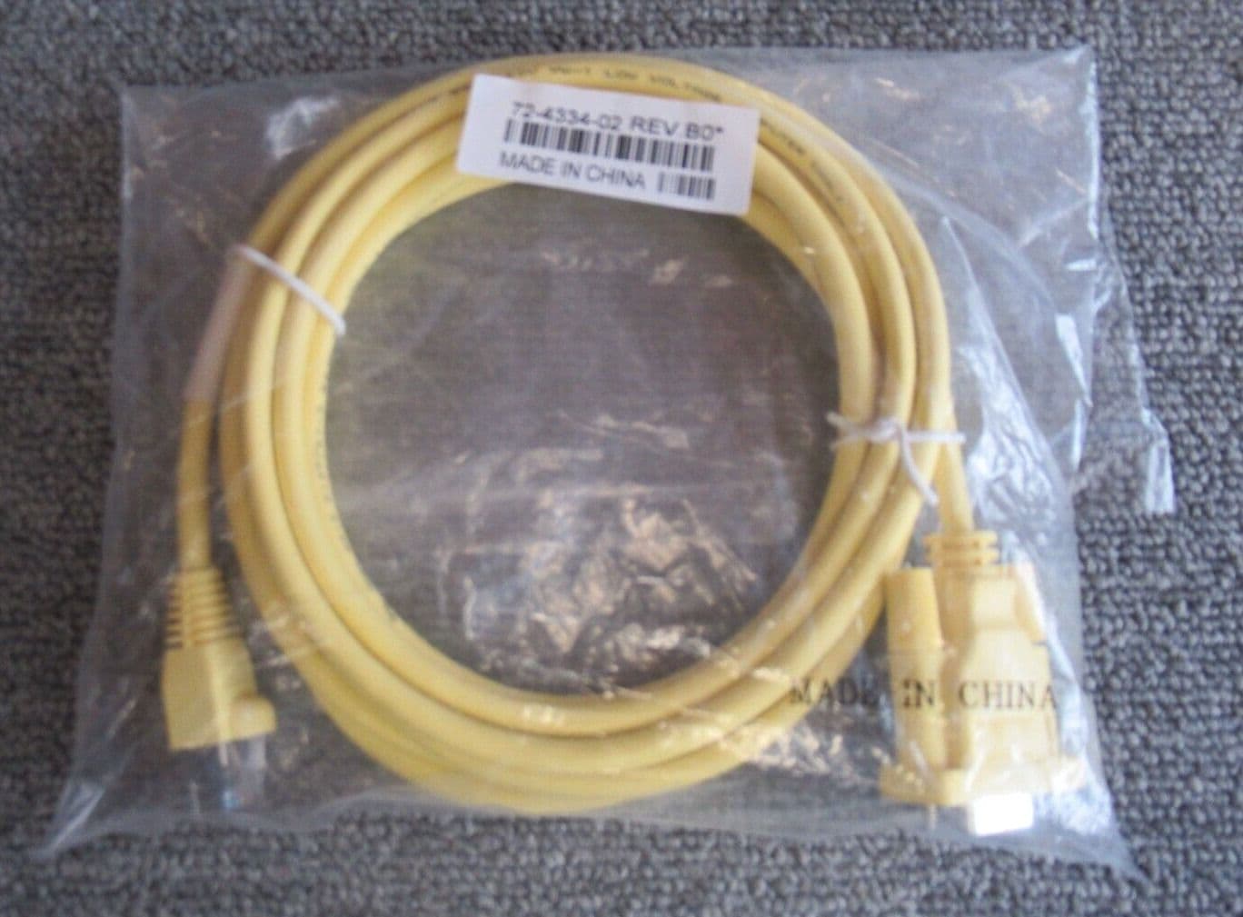 New Cisco 72-4334-02 ASR1000 Series 9FT DB9 To RJ45 Yellow Router Cable