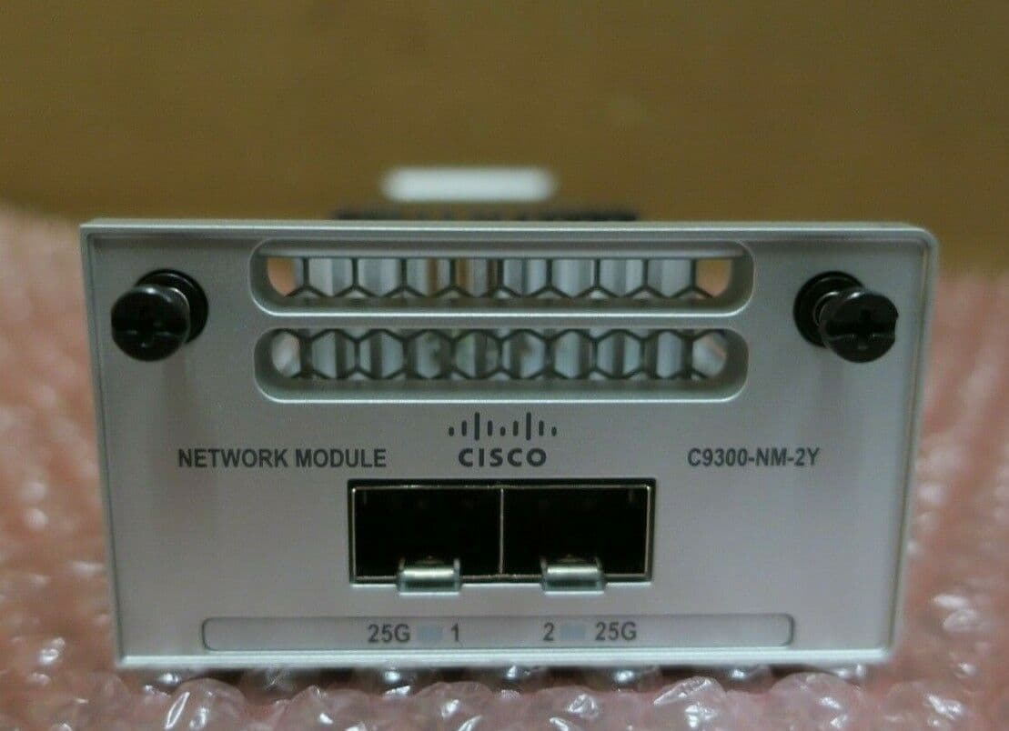 NEW Cisco C9300NM2Y 2 x 25G Network Uplink Module for Catalyst 9300 Switches