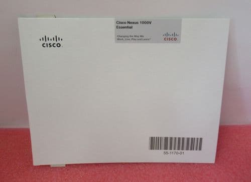 New Cisco Nexus 1000V Essential License N1K-VLCPU-96-ESSTL 96 CPUs