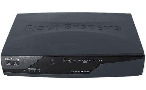 NEW CISCO876-SEC-K9 Cisco 876 1U 4-Port Modular Integrated Services Router (ISR)