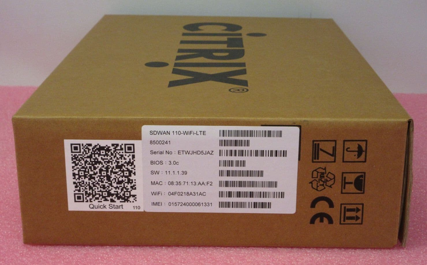 NEW Citrix SD-WAN 110 LTE WiFi Standard Edition Appliances Access Point ...