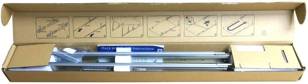 New Dell 08N0JT 8N0JT PowerEdge R340 / R350 1U Sliding Ready Rack Rail ...