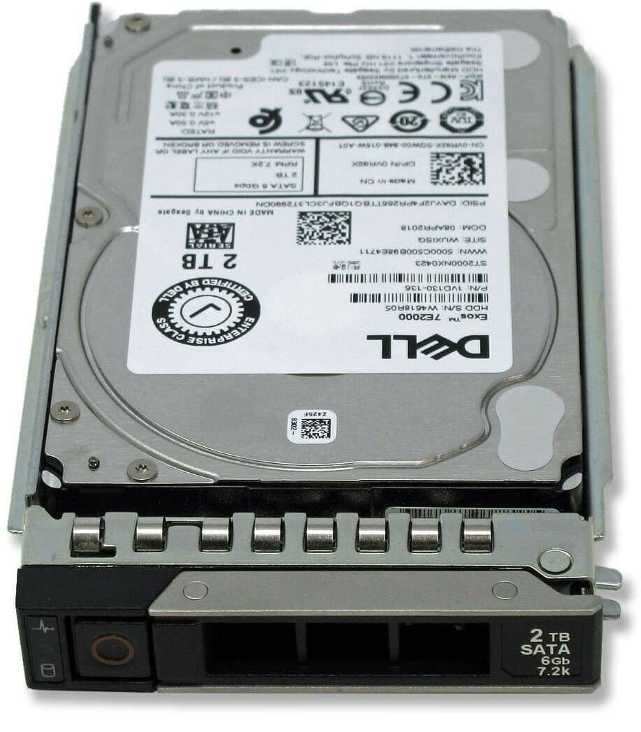 thumbnail image 2 of Dell 6TB 3.5in SATA 7.2K Hard Drive HDD - Refurbished - 908XX / HGST HUS726060ALE614 2 of 4
