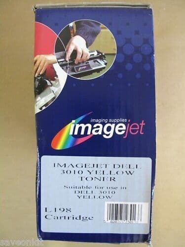NEW Dell 3010 Imagejet Yellow Toner Cartridge L198
