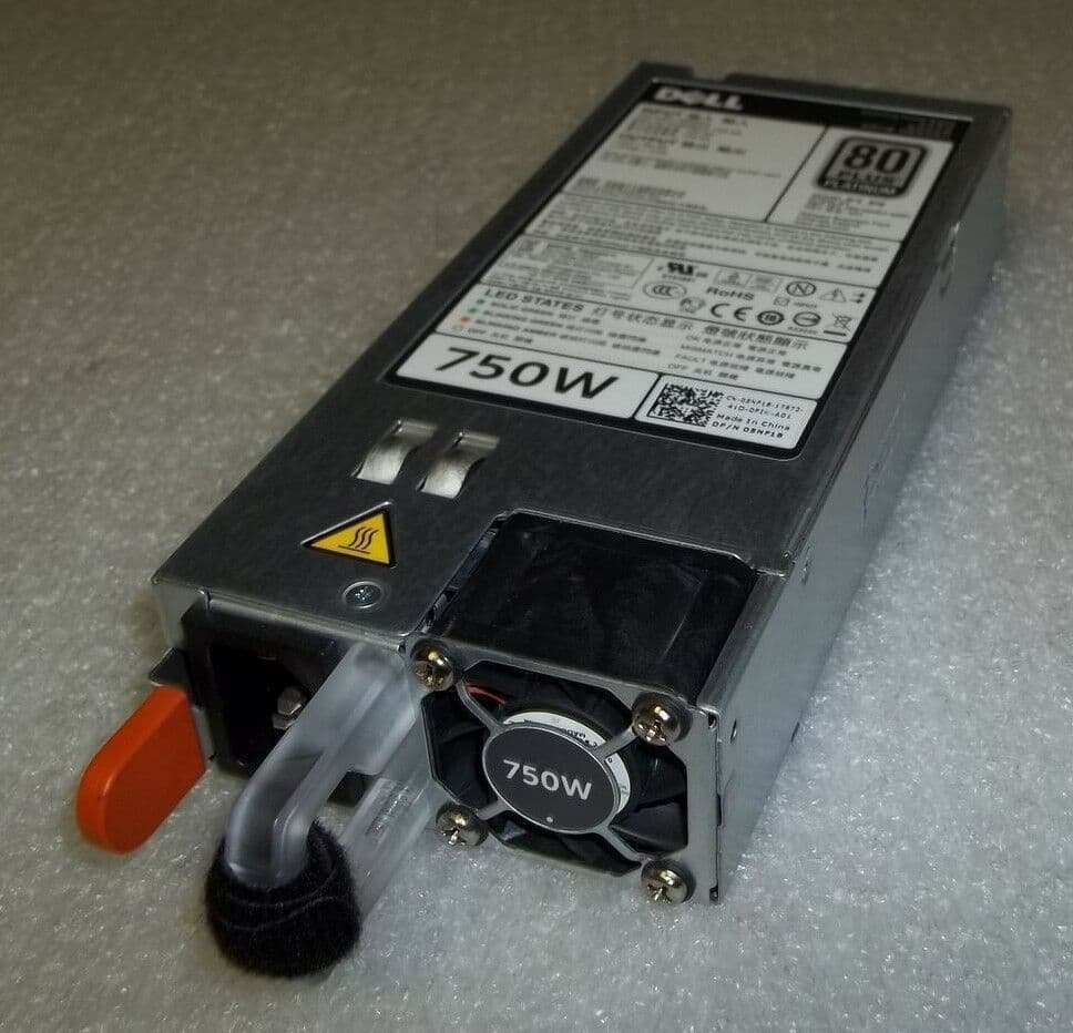 New Dell 5NF18 750W 80 Platinum Power Supply PSU For R620 R720 R820
