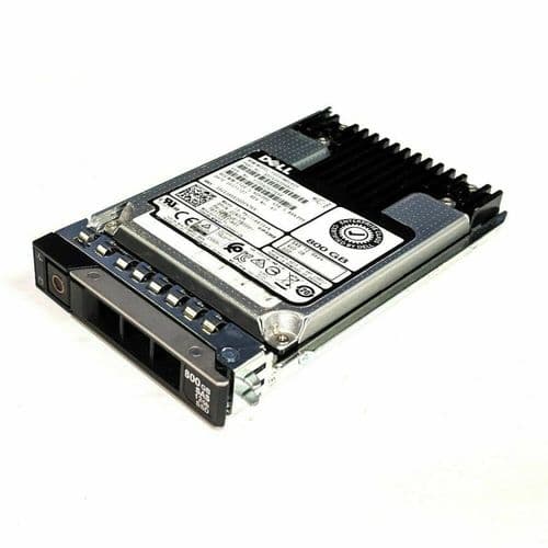 New Dell 800GB 12Gb/s SAS 2.5" Solid State Drive SSD CN3JH With PowerEdge Caddy