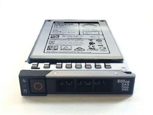 New Dell 800GB 12Gb/s SAS 2.5" Solid State Drive SSD JDX4K With PowerEdge Caddy
