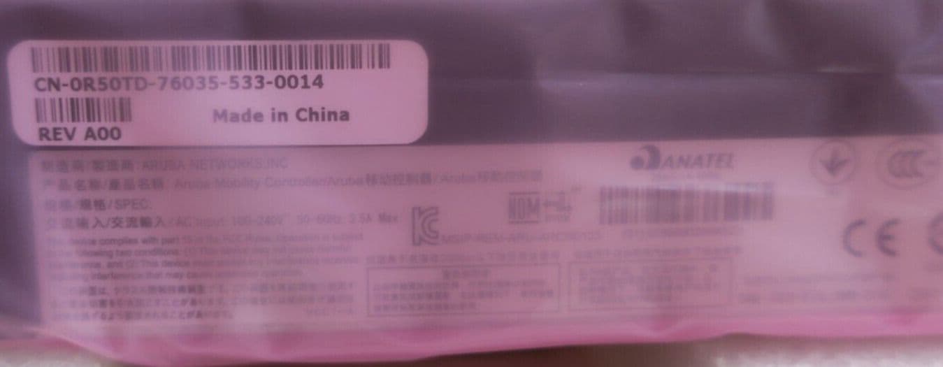 New Dell Aruba W-7010 Mobility Controller 16x 1GBase-T 12xPoE 4x Non ...