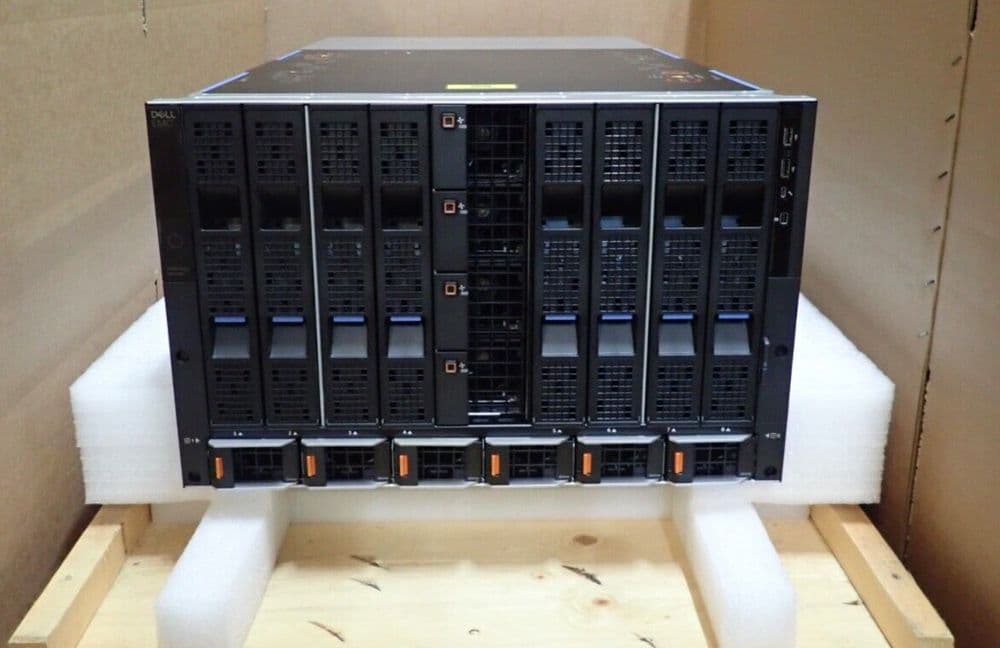 New Dell EMC PowerEdge MX7000 8-Slot 7U Modular Chassis W/ 6x PSU & Rails