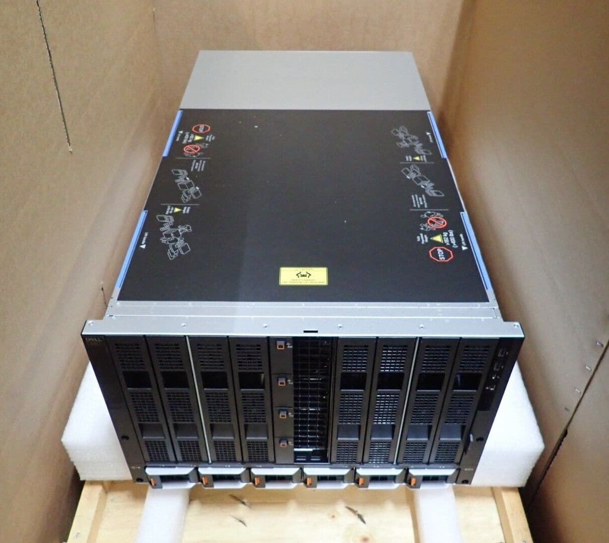 New Dell EMC PowerEdge MX7000 8-Slot 7U Modular Chassis W/ 6x PSU & Rails