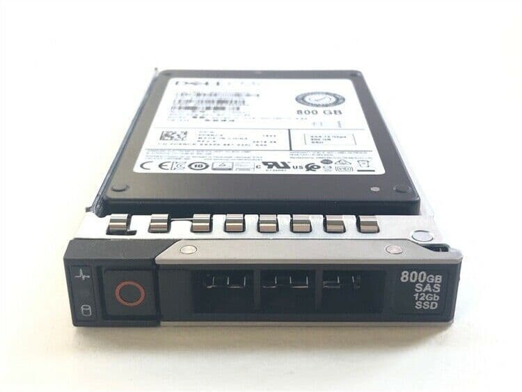 New Dell Enterprise 800GB 2 5" SAS 12GB/s 3DWPD TLC NAND SSD D9NCK ...