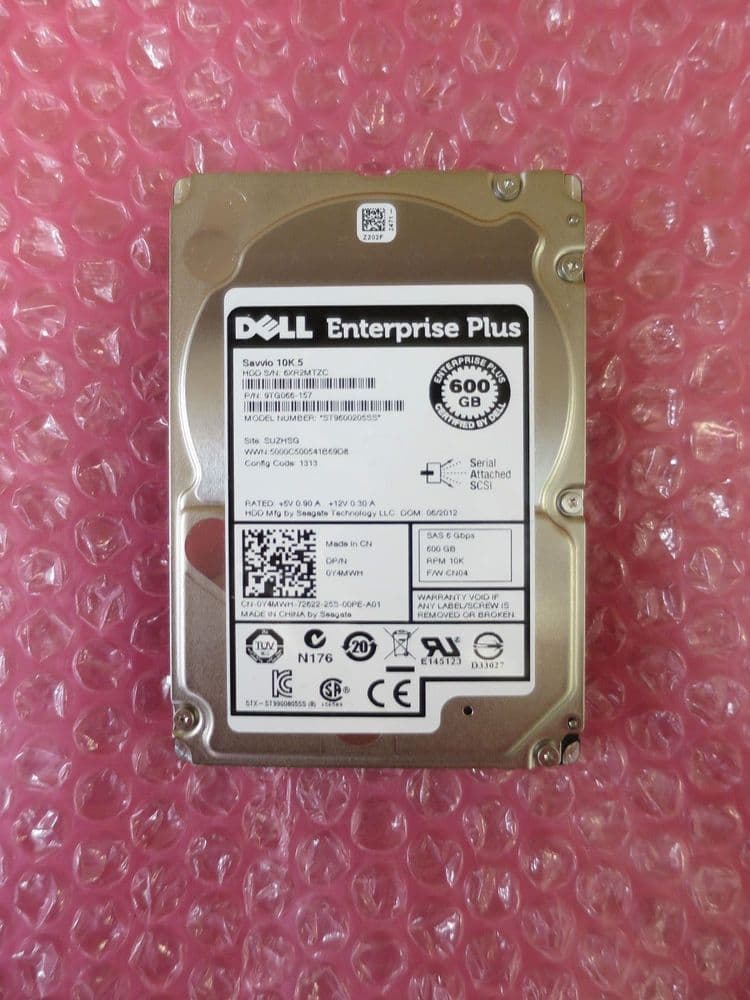 NEW Dell EqualLogic 2 5" 600Gb 10k 6Gbps SAS HDD 0G11X0 G11X0 9PN066 ...