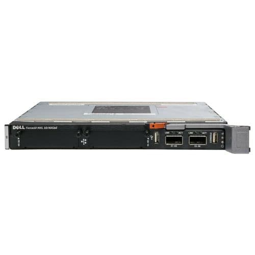 NEW Dell Force10 MXL 10/40GBE 2 Port QSFP+ Switch Module TKJ12 For M1000E
